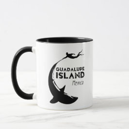 Caneca Ilha Guadalupe México | Mergulho Com Tubarões