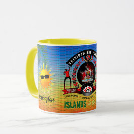 Caneca Ilhas de Sun Trinbago Souvenir