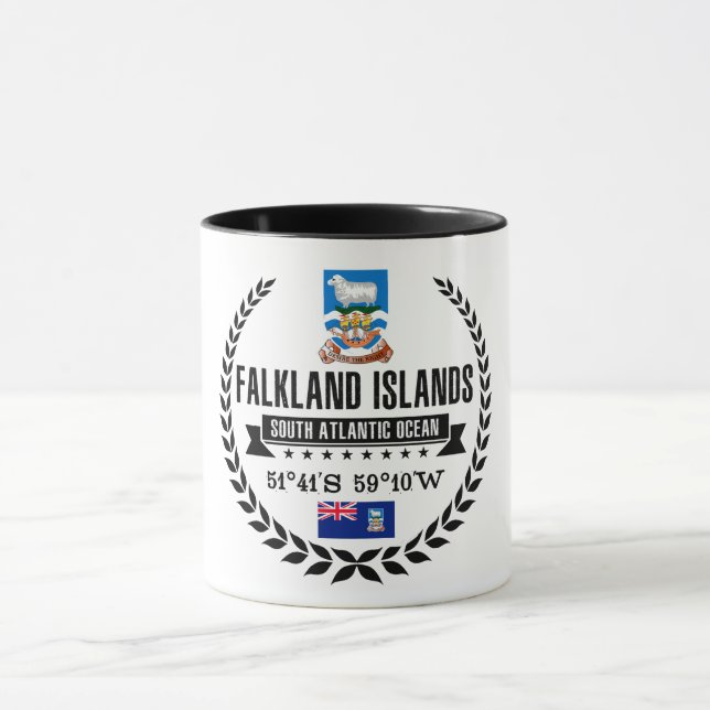 Caneca Ilhas Falkland (Centro)