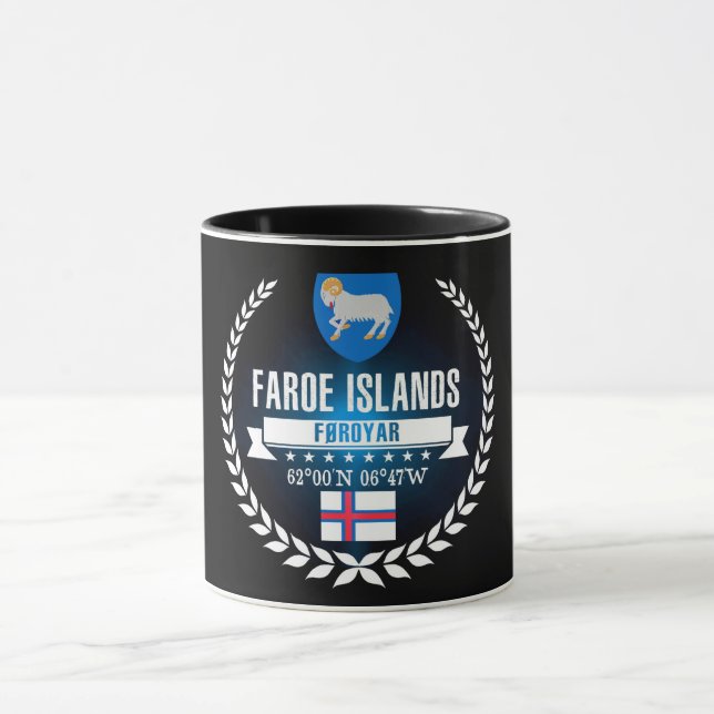 Caneca Ilhas Faroé (Centro)