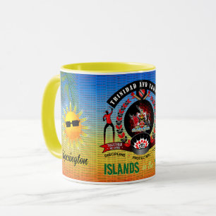 Caneca Ilhas no Sol Trinbago Lembrança