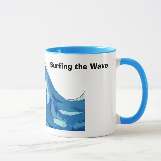 Caneca illysurfing, surfando a onda (Direita)