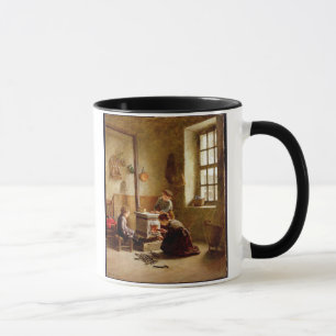 Caneca Iluminando o fogão, 1886 (óleo no painel)
