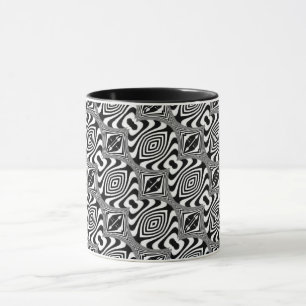 Caneca Ilusão óptica 11 Design abstrato