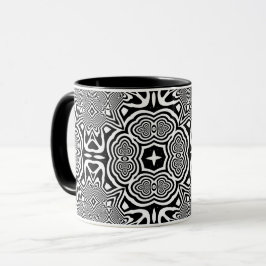 Caneca Ilusão Óptica 2 Design Abstrato