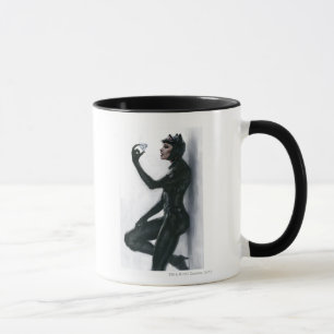 Caneca Ilustração da Mulher-Gato