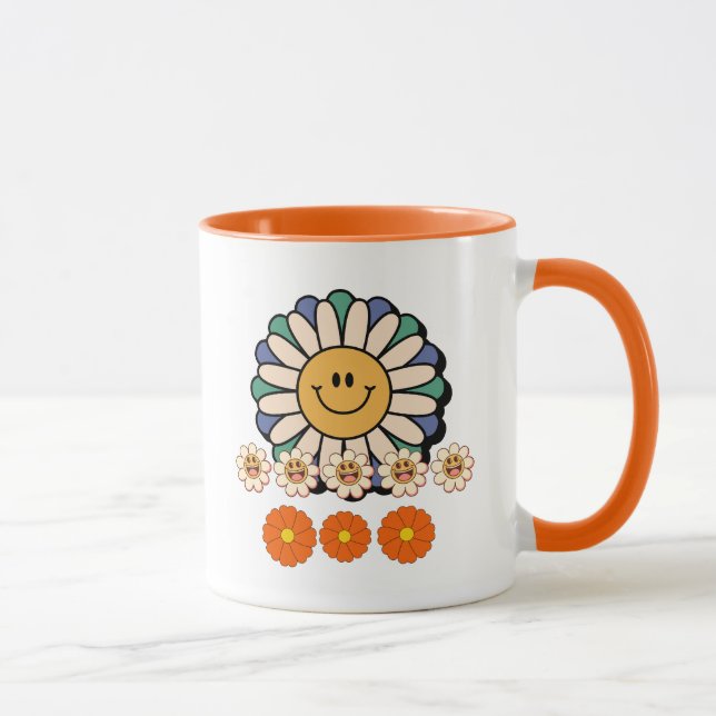 Caneca Ilustração das flores (Direita)