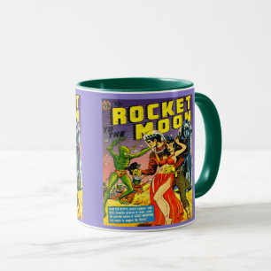 Caneca ILUSTRAÇÃO DE HISTÓRIAS EM QUADRINHOS SCI FI do