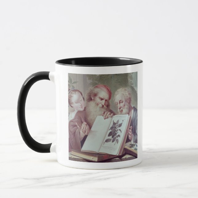 Caneca Ilustração de Hortus Cliffortianus (Esquerda)