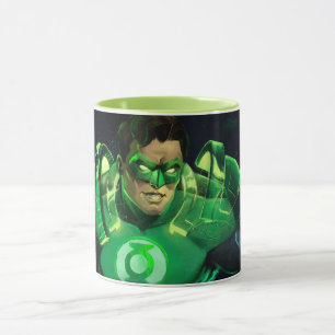 Caneca Ilustração de Lanterna Verde de Crise Infinita