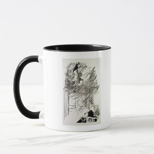 Caneca Ilustração de Manet | para 'o Raven (Esquerda)