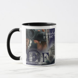Caneca Ilustração de membros de grupo
