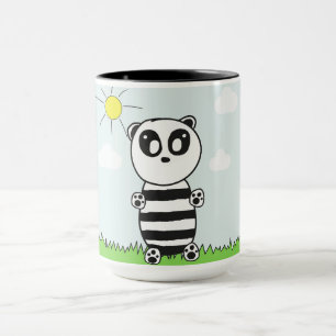 Caneca Ilustração de Panda Fofo