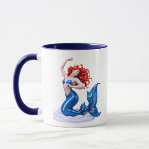 Caneca Ilustração de Sereia