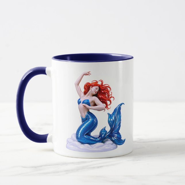 Caneca Ilustração de Sereia (Esquerda)