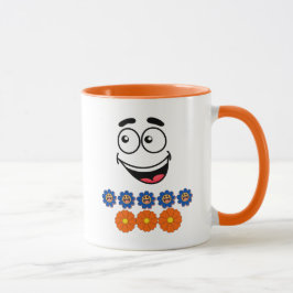 Caneca Ilustração de Sorriso