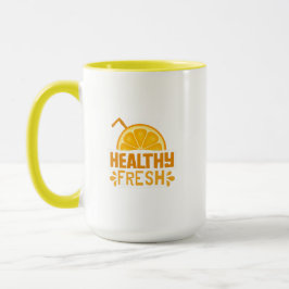 Caneca Ilustração de Tipografia de Arte