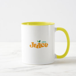 Caneca Ilustração de Tipografia de Arte