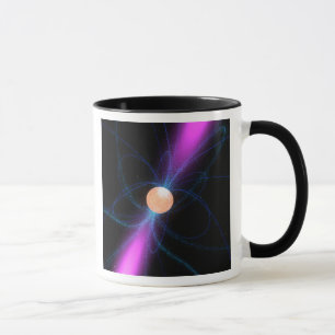 Caneca Ilustração de um pulsar 2