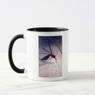 Caneca Ilustração de uma mordedura do mosquito