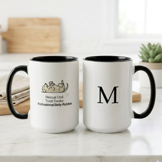 Caneca Ilustração de Vendedor de Petiscos para Pai de Cac