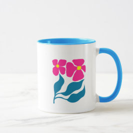 Caneca Ilustração Floral
