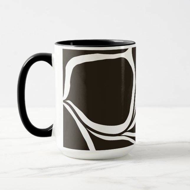 Caneca Ilustração Floral (Esquerda)