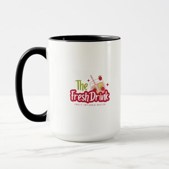 Caneca Ilustração Floral (Esquerda)