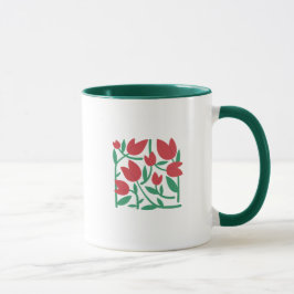 Caneca Ilustração Floral