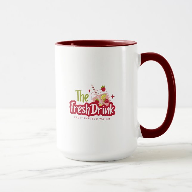 Caneca Ilustração Floral Arte (Direita)