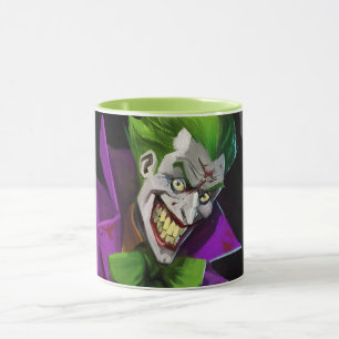 Caneca Ilustração Infinita de Coringa de Crise