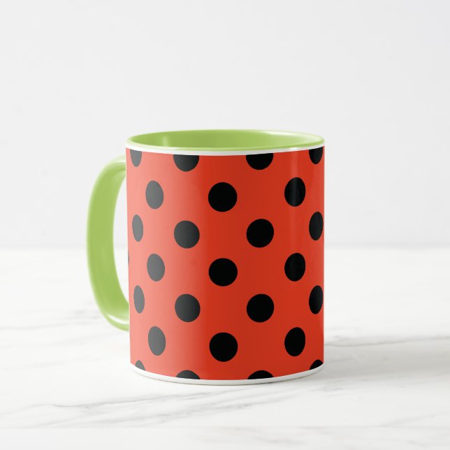 Caneca Ilustração Ladybug (Frente Esquerda)