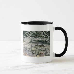 Caneca Ilustrações de William Blake do livro de