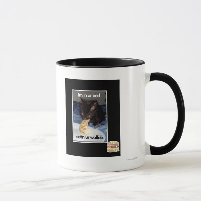 Caneca Im na cama do ur (Direita)
