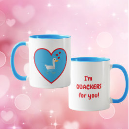 Caneca I'm Quackers for you