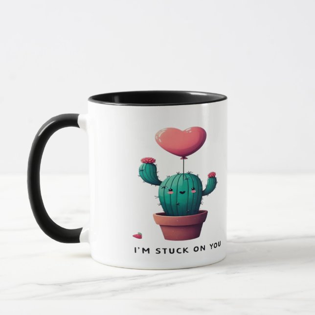 Caneca Im Stuck On You Timeless Romantic Style  (Esquerda)