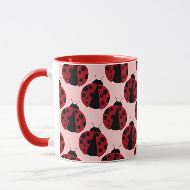 Caneca imagem de ladybug (Esquerda)