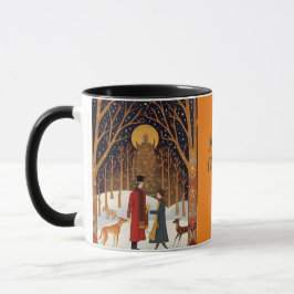 Caneca Imagem de Neve da Era do Natal