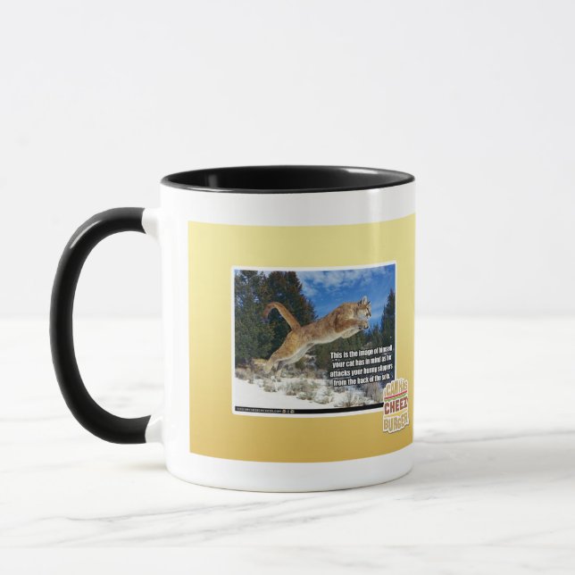 Caneca Imagem do gato (Esquerda)