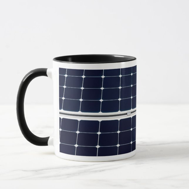 Caneca Imagem engraçada do painel de energia solar (Esquerda)