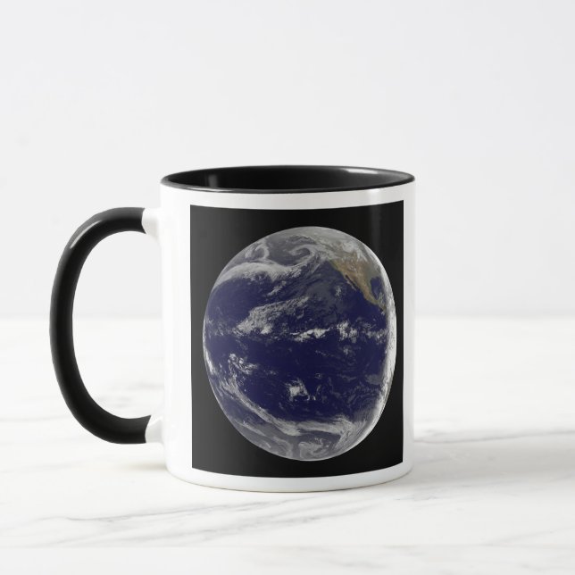 Caneca Imagem satélite da Terra 2 (Esquerda)