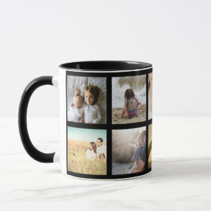Caneca Imagens em formato preto-e-branco