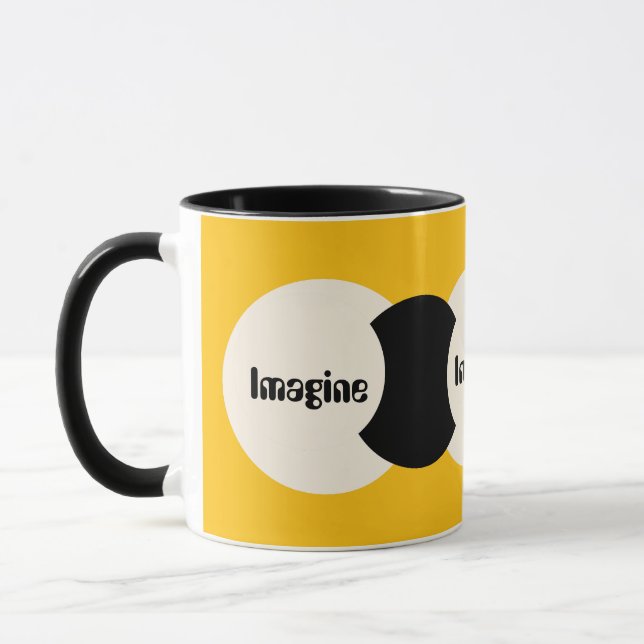 Caneca Imaginem logotipo amarelo (Esquerda)