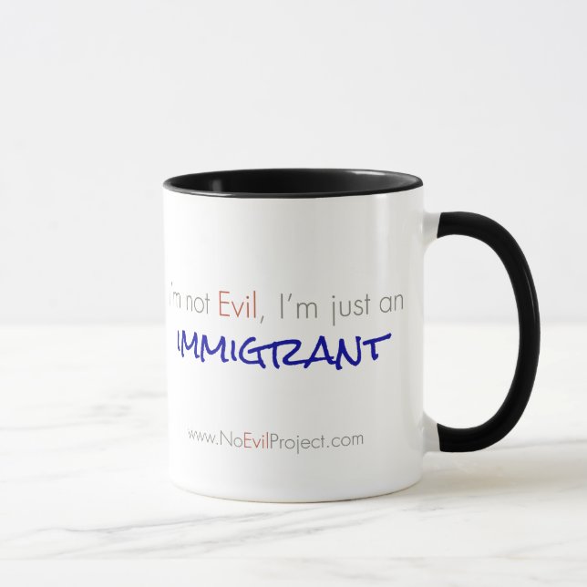 Caneca Imigrante - Não sou Mau Mugs (Direita)