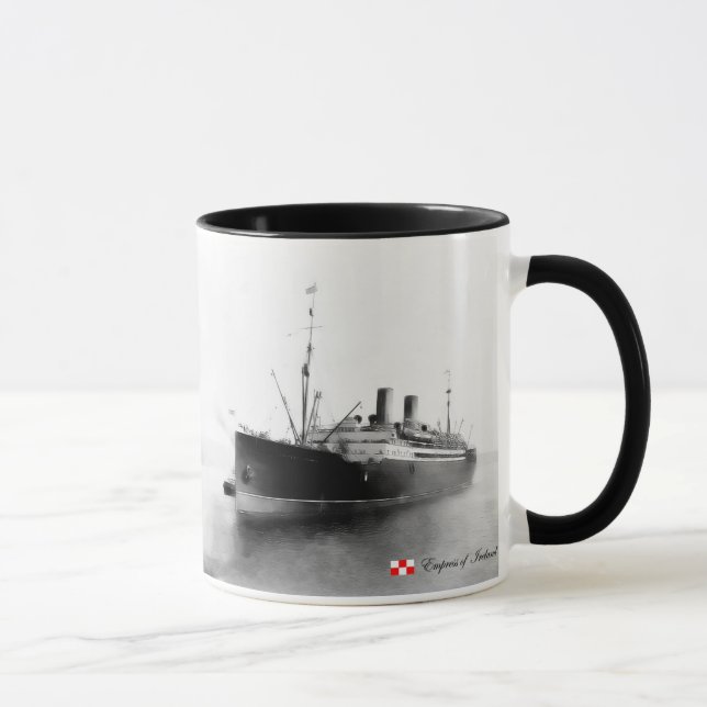 Caneca Imperatriz do RMS de Ireland (Direita)