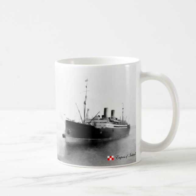Caneca Imperatriz do RMS de Ireland (Direita)