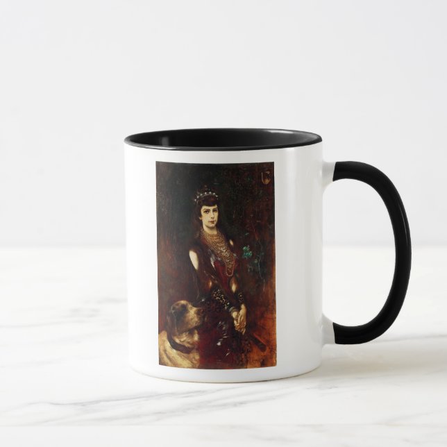 Caneca Imperatriz Elizabeth de Áustria, 1883 (Direita)