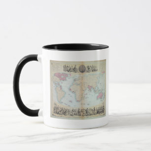 Caneca Império Britânico no mundo inteiro