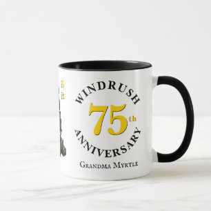 Caneca Império Personalizado Windrush 75º Aniversário