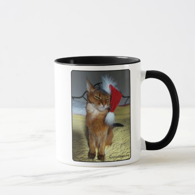 Caneca impertinente ou agradável do gatinho do (Direita)